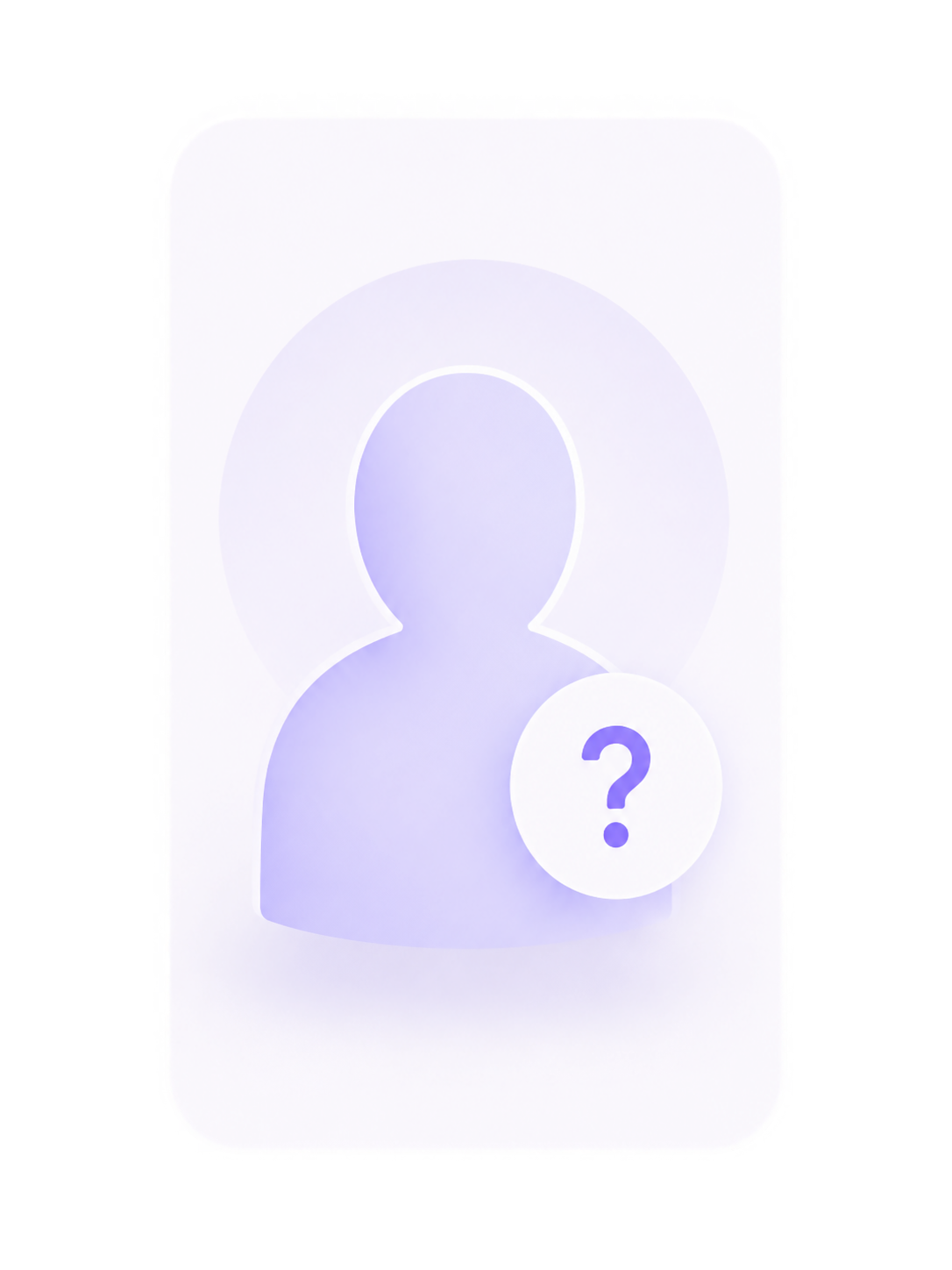 Anonymous customer card